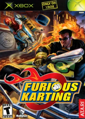 Furious Karting (USA) box cover front